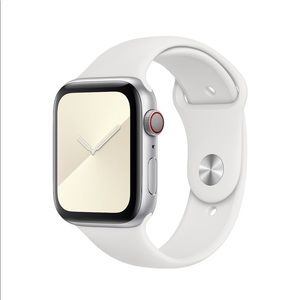 NEW Apple White Sport Band for Apple Watch 44mm
